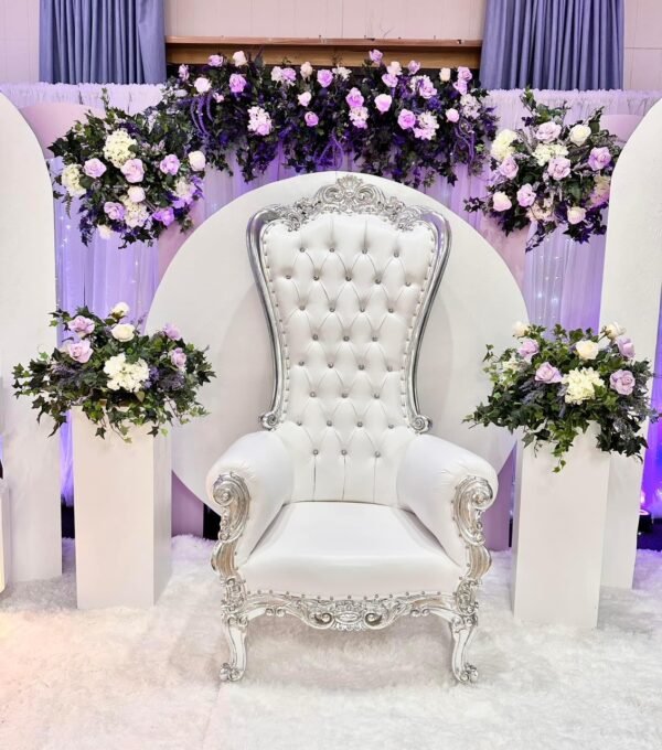 Silver Throne chair